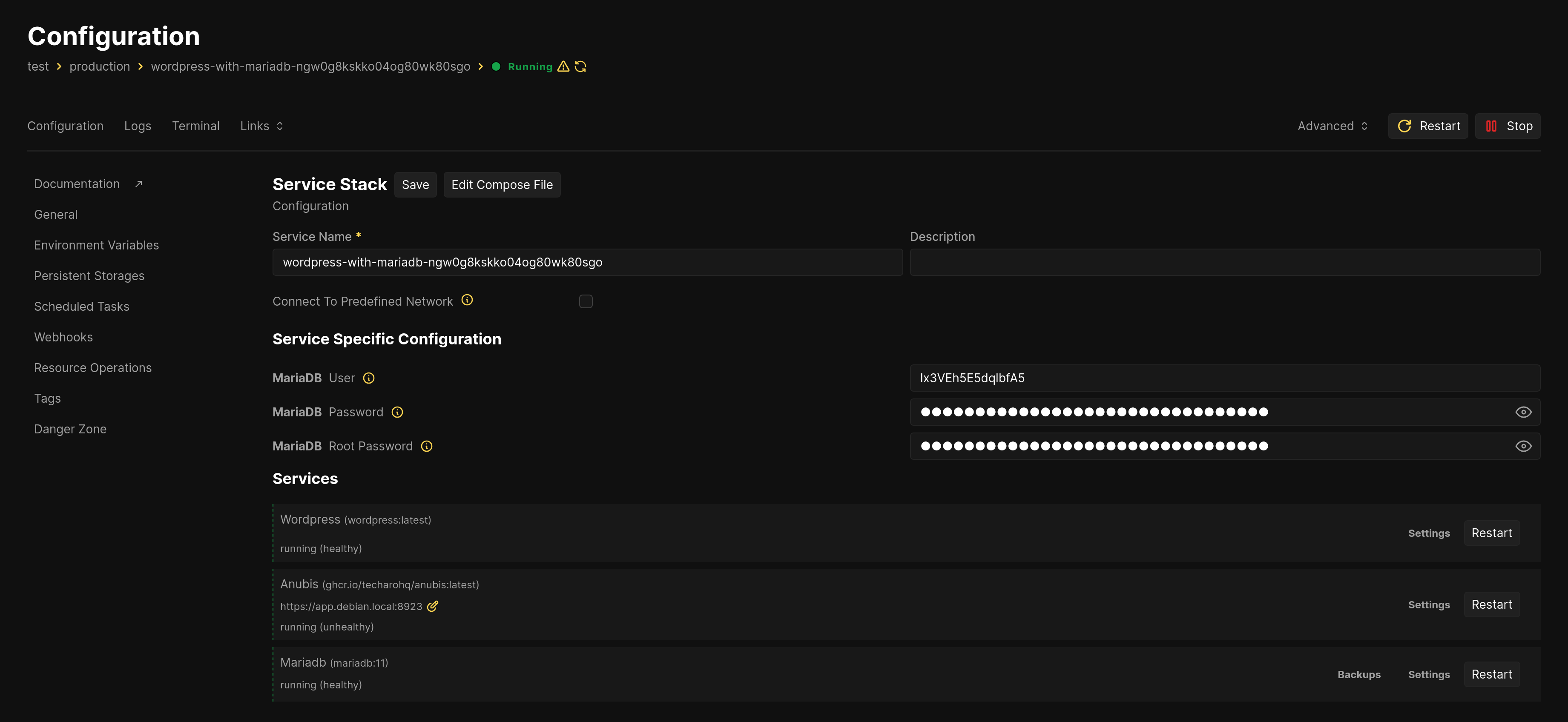 Anubis Example Coolify